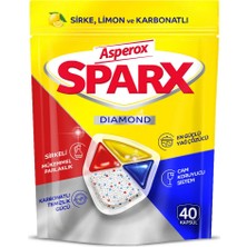 Asperox Bulaşık Makinesi Kapsülü Sparx Diamond 40'lı 40'lı