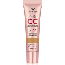 3 Adet Golden Rose Skin Perfector cc Light Foundation No 105 30 ml