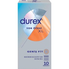 4 Adet Durex Kondom Yok Ötesi Xl 10'lu
