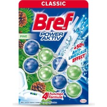 3 Adet Bref Power Aktif Çam Klozet Temizleyici Blok 2X51 gr
