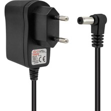 TeknoKapsül PM-16739 3VOLT - 1AMPER 5.5*2.5 mm Uçlu Plastik Kasa Priz Tip Adaptör