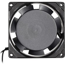TeknoKapsül PM-21379 90X90X25MM 9x9 Metal Kasa Plastik Pervane AC220 Volt Fan