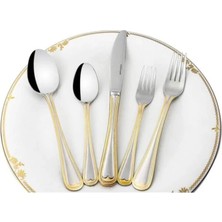 Mikasa Moor Bellissimo Gold 30 Parça Çatal Kaşık Bıçak Seti