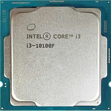 Hsc Bilişim I3-10100F 4 Core, 3.60GHZ, 6mb, 65W, LGA1200,10.NESIL, Tray, (Dahili Grafik Yok, Fan Yok)
