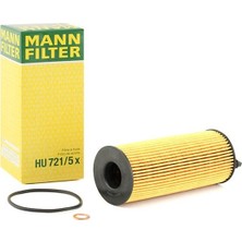 Mann Yağ Filtre Bmw 1 3 5 X1 X3 X5 X6 E88 82 81 87 93 92 90 91 60 F10 E61 F11 E84 83 70 F15 F85 HU721/5X