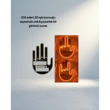 Hsc Bilişim Kumandalı LED Jest Işığı 203 LED Araba Arkası Mesaj Işığı