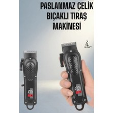 Hsc Bilişim Dijital Göstergeli Paslanmaz Çelik Tıraş Makinesi 1 Adet