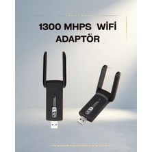 Hsc Bilişim Çift Bant Adaptör 1200 Mbps USB 3.0 Bağlantı