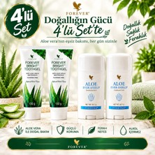 Forever Living Products Forever Living Aloe Ever-Shield Deodorant ve Forever Bright Toothgel 2 130 g Alüminyum İçermeyen Formül