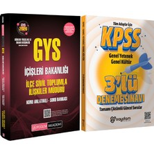 Pegem Akademi Yayıncılık 2026 Gys Içişleri Bakanlığı Ilçe Sivil Toplumla Ilişkiler Müdürü Konu Anlatımlı Soru B.(748 Sayfa)