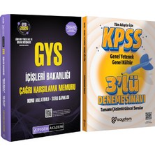 Pegem Akademi Yayıncılık 2026 Gys Içişleri Bakanlığı Çağrı Karşılama Memuru Konu Anlatımlı Soru BANKASI(538 Sayfa)