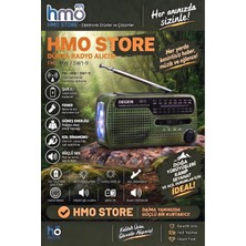 HMO Store (Kamp / Acil Durum Odaklı): Dünya Radyosu - El Fenerli, Powerbank Özellikli, Solar Güneş Enerjili ve Kollu Dinamolu Çok Amaçlı Acil Durum Radyosu