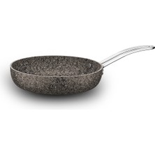 Brioni Stone-Age Terra 26 cm Çizilmez Yanmaz Yapışmaz Indüksiyonlu Tava