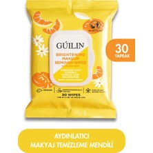 Guilin Young Aydınlatıcı Makyaj Temizleme Mendili 30'lu x 3 Paket | C Vitamini, Ferulik Asit & Niasinamid | Tüm Cilt Tipleri Için