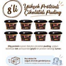 Premialle 8'li Yüksek Proteinli Belçika Çikolatalı Puding 20G Protein Tek Porsiyon