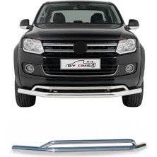 Omac Volkswagen Amarok 2010-2016 Uyumlu Araca Özel Vegas Ön Alt Koruma Krom