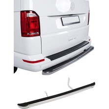Omac Volkswagen T5 Transporter 2003-2023 Uyumlu Araca Özel Ms Line Arka Koruma Siyah