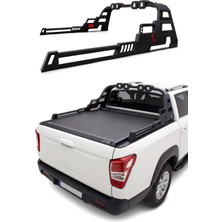Omac Volkswagen Amarok 2010-2021 Uyumlu Araca Özel Dakar LED Rollbar
