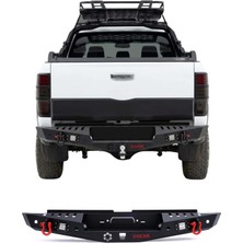 Omac Ford Ranger 2011-2022 Uyumlu Araca Özel Dakar LED Arka Tampon Sensörlü