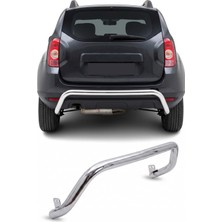 Omac Dacia Duster 2010-2017 Uyumlu Araca Özel Pars Arka Koruma 60mm Krom