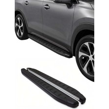 Omac Audi Q7 2006-2015 Uyumlu Araca Özel Proside Yan Basamak Siyah