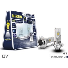 Niken H7 Led Xenon Solo Serisi PX26d 12V 30W 8000K Beyaz 3800 Lümen