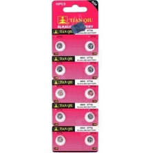Pileli Store Tıanqıu Ag4 LR626/377 Alkalin 10'lu Düğme Pil
