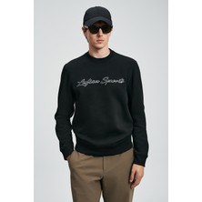 Lufian Loved Erkek Sweatshirt Siyah
