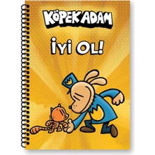 TeknoKapsül Köpek Adam Kareli Defter-3 Iyi Ol