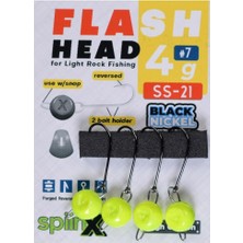 Spiinx Spıınx Flash Head Jıghead Uv Sarı  5g #6 4p