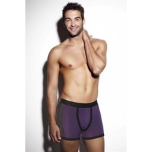 İpeknur Arias Closet Erkek Modal Yan Fileli Puantiyeli Boxer