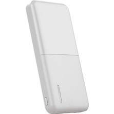 Snapron SNP-3009 10000 Mah Çift USB Çıkışlı Taşınabilir Hızlı Şarj Cihazı Powerbank Beyaz