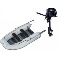 Admiral 250CM Katlanır Şişme Tabanlı Bot + Tohatsu Mfs3.5 Bs Deniz Motoru