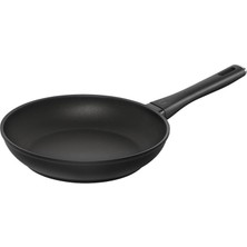Happy Trend Madura Plus Duraslide Yapışmaz Granit Kaplama Kızartma Tavası, Granit ve Alüminyum, Siyah, 24 cm