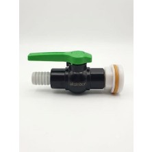 1 Inç (32LIK) Plastik Depo Rekoru Vanalı Set