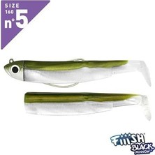Fiiish BM160/5 BM204 Combo Off Shore 60GR Kaki Silikon Yem