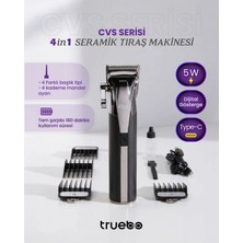 Truebo Cvs Serisi Seramik Saç Sakal Tıraş Makinesi