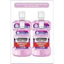 Listerine Total Care Hafif Tat Ağız Bakım Suyu 500 + 250 ml 2 Adet