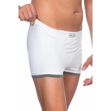 İpeknur Arias Closet Beyaz Mı Emay 2104 Soft Erkek Boxer