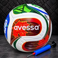 Muon Sports Kaliteli Şık Desenli Pompa Hediyeli Profesyonel Hybrid Futbol Topu