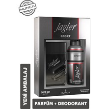 Jagler Sport Erkek Parfüm Seti ( Parfüm Edt 90 ml Deodorant 150 ml )