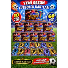 Emrah Gültekin Futbolcu Kartları | Futbol Ateşi Kart Oyunu | Çocuklar Için Eğlenceli Kart Seti Renkli ve Dikkat Çekici Tasarım