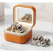 Heartz Bt-03 Küpe Görünümlü Bluetooth Kulaklık – Open Ear Clip, Aynalı LED Kutulu