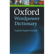 YF Tekstil Ambalaj Oxford Wordpower Dictionary (English-English-Turkish)