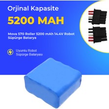 Ümit Maker Mova S70 Roller 5200 Mah 14.4V Robot Süpürge Batarya