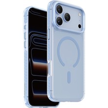 TeknoKapsül Keephone Apple iPhone 18 Pro Max Shockstar Magsafe Kapak - Açık Mavi