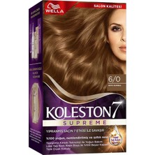 2 Adet Koleston Wella Supreme Saç Boyası 6/0 Koyu Kumral 1 Adet