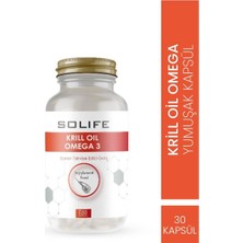 Solife Krill Oil Omega 3 30 Yumuşak Kapsül Gıda Takviyesi