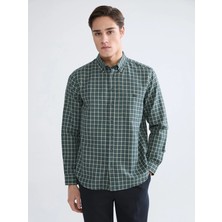 Lc Waikiki Yeni Sezon Regular Fit Ekose Gabardin Erkek Gömlek
