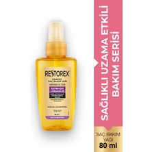 Restorex Speed Strong Onarıcı Bakım Saç Bakım Yağı 80 Ml - Sarmaşık Özlü, Sağlıklı Uzama, Dökülme Karşıtı